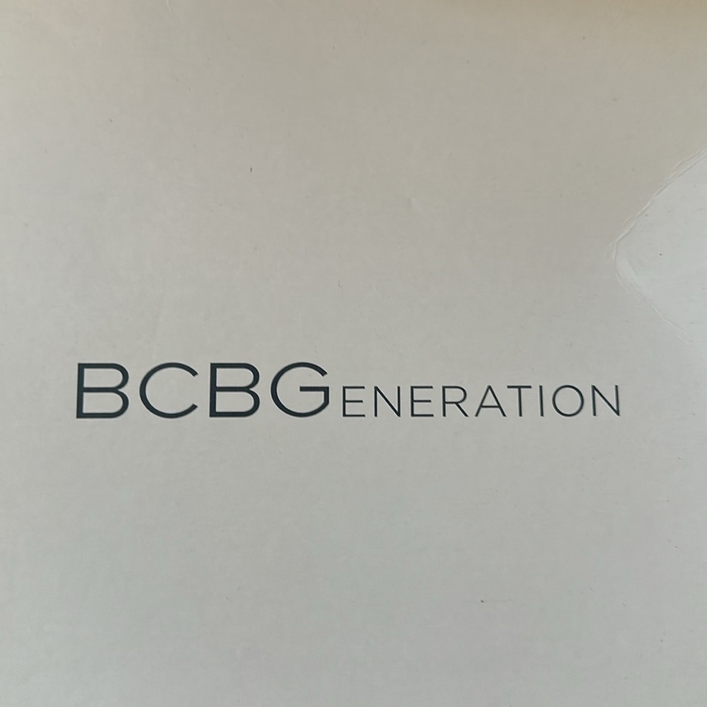 BCBGeneration open toe booties. Silver hardware as shown in pictures. - Picture 7 of 7